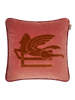 Cuscino Ricamato, Rosa