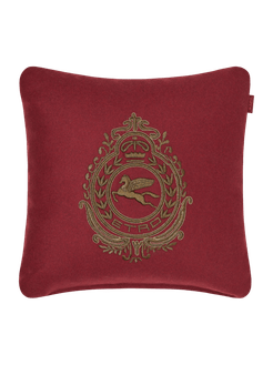 Cuscino Ricamato, Bordeaux
