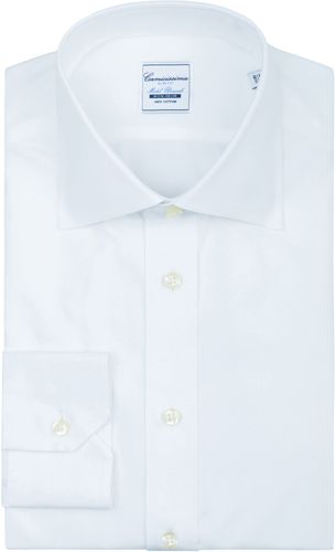 Camicia non iron bianca, slim brussels francese