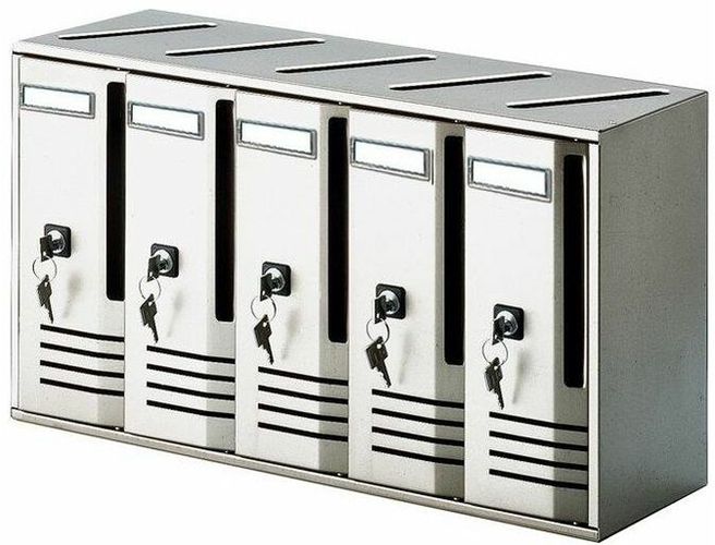 Cubo C5 Blocchiera Argento - Alubox