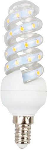 Lampadina Led E14 Spirale 7W Bianco Freddo 6400K