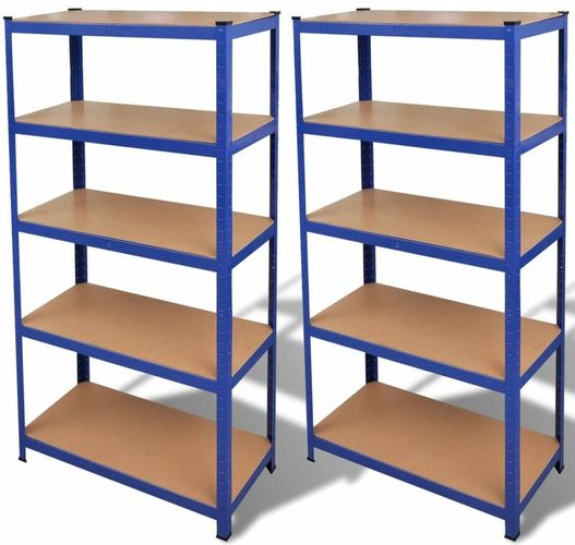Strutture con Scaffali 2 pz