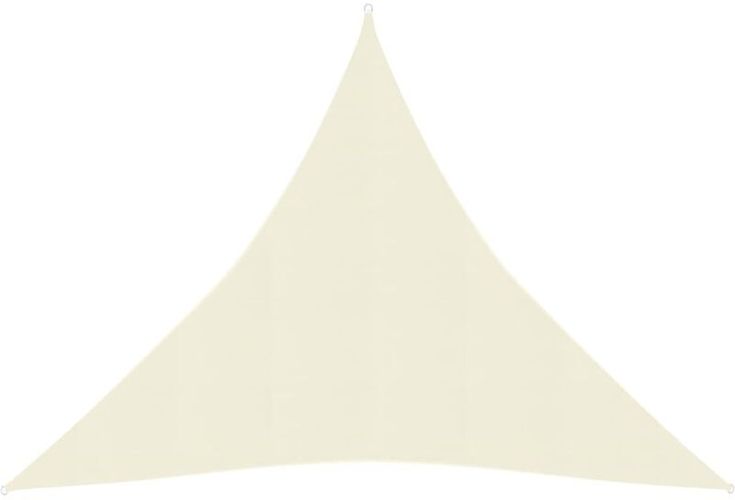 Vela Parasole 160 g/m² Crema 4x4x4 m in hdpe
