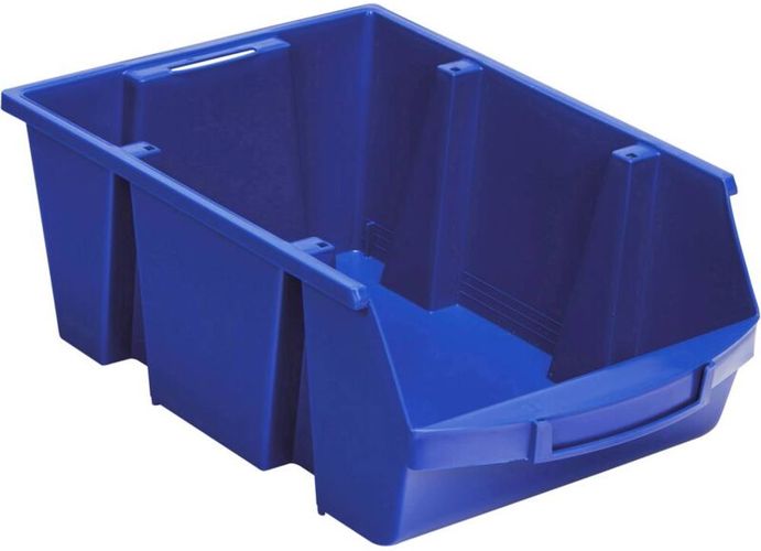 SPACY5B Cassetta impilabile da magazzino (l x a x p) 300 x 175 x 445 mm Blu 1 pz.