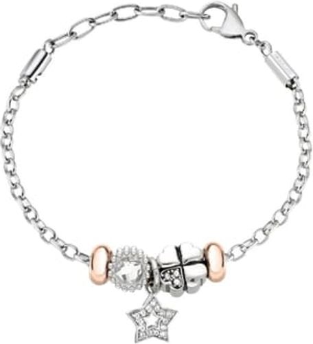 Bracciale Donna Collezione Drops Acciaio Pvd oro rosa