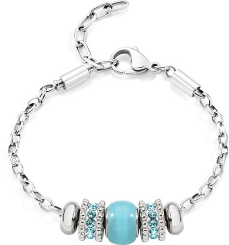 Bracciale Donna Collezione Drops Acciaio Cristalli