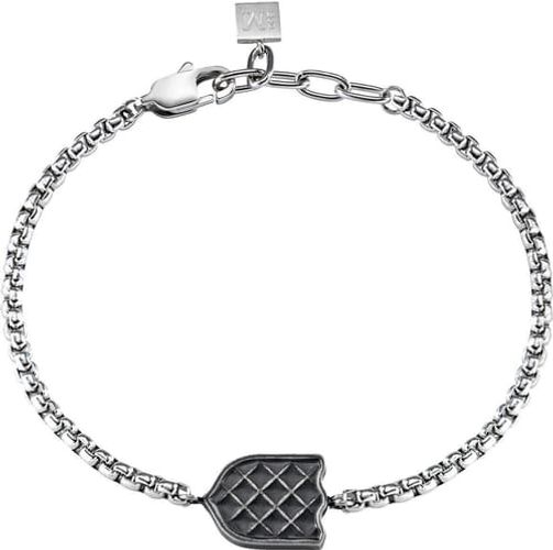 Bracciale Uomo Collezione Nobile Acciaio Pietra