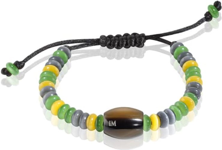 Bracciale Donna Collezione Drops Acciaio Gomma Pvd nero