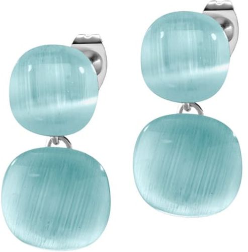 Orecchini Donna Collezione Gemma Argento 925‰ Cristallo cat eye