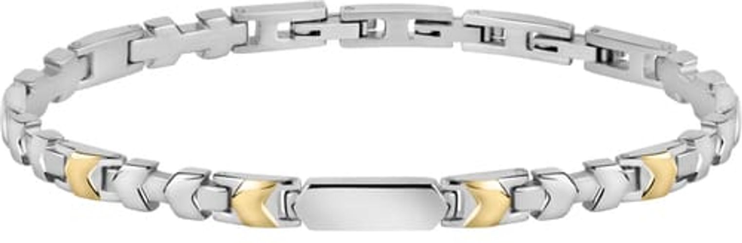 Bracciale Uomo Collezione Motown Acciaio Pvd oro