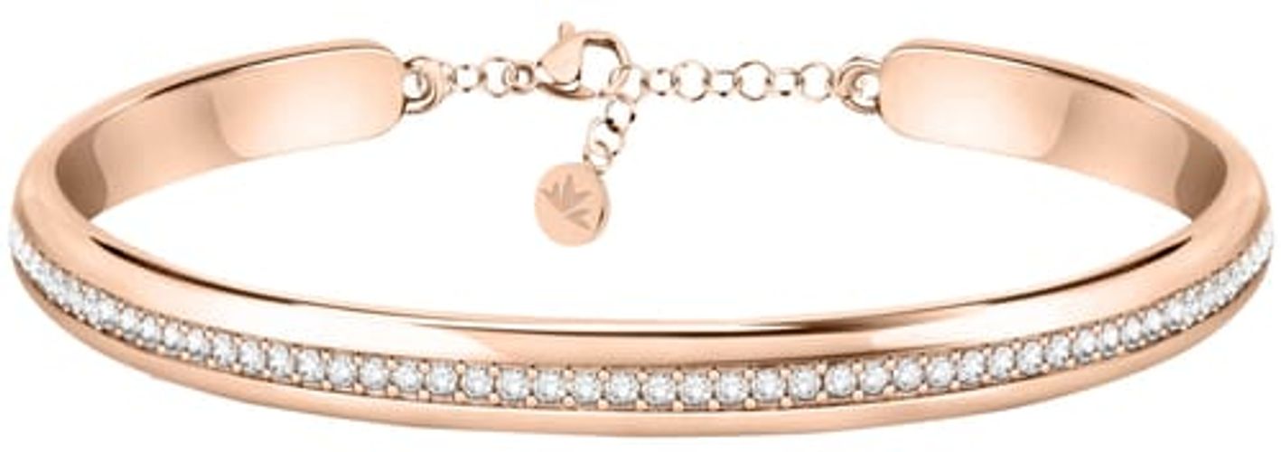 Bracciale Donna Collezione Cerchi Acciaio Pvd oro rosa