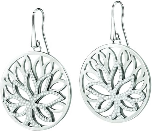 Orecchini Donna Collezione Loto Acciaio Cristalli