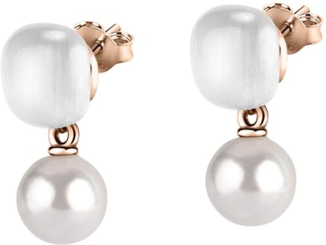 Orecchini Donna Collezione Gemma perla Argento 925‰ Perle coltivate