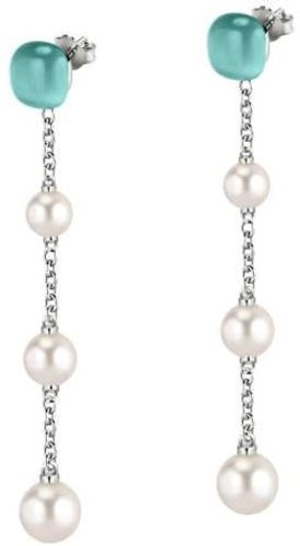 Orecchini Donna Collezione Gemma perla Argento 925‰ Perle coltivate