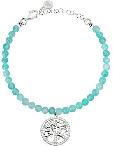 Bracciale Donna Collezione Albero della vita Cristalli Argento 925‰