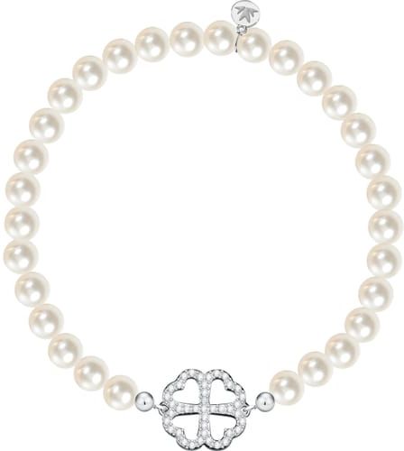 Bracciale Donna Collezione Gioia Acciaio Pietra Perle coltivate