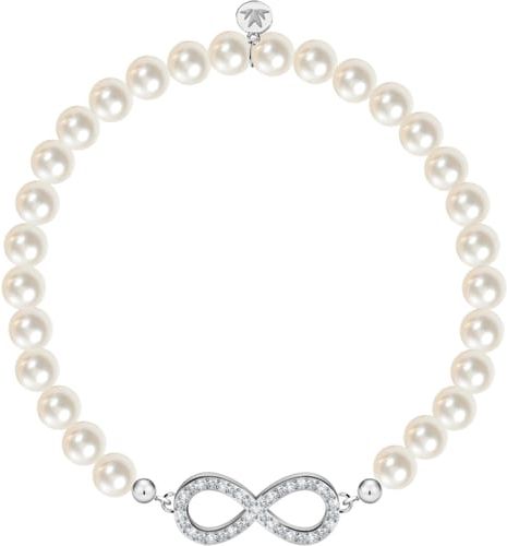 Bracciale Donna Collezione Gioia Acciaio Pietra Perle coltivate