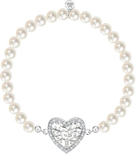 Bracciale Donna Collezione Gioia Acciaio Pietra Perle coltivate