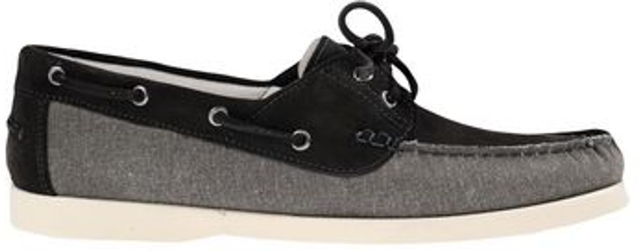 Uomo Mocassino Nero 40 Pelle Fibre tessili