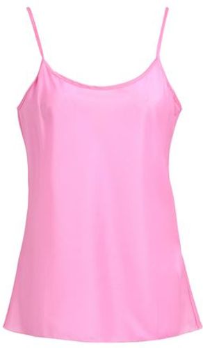 Donna Top Fucsia 38 48% Poliammide 40% Seta 12% Elastan