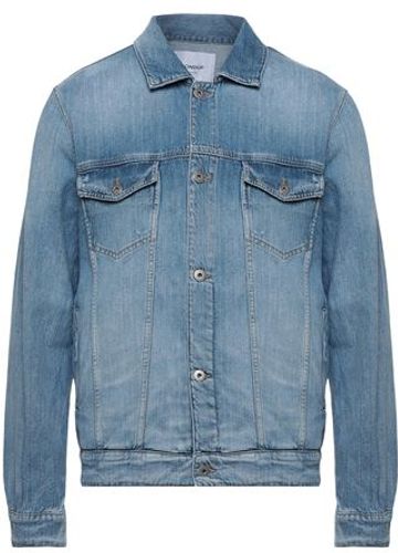 Uomo Capospalla jeans Blu 46 100% Cotone