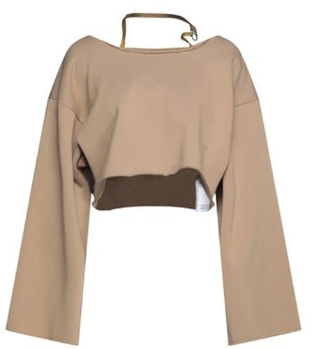 Donna Felpa Cammello 38 57% Cotone 43% Poliammide Elastan