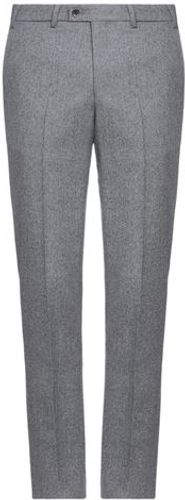 Uomo Pantalone Grigio 50 100% Lana Vergine