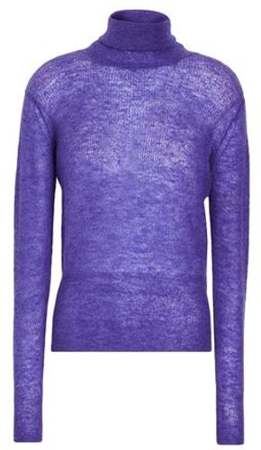 Donna Dolcevita Viola scuro S 40% Lana mohair 36% Lana Merino 24% Poliammide riciclato
