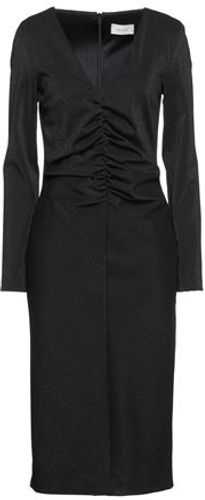 Donna Vestito midi Nero S 45% Poliammide 41% Viloft® 9% Poliestere 5% Elastan