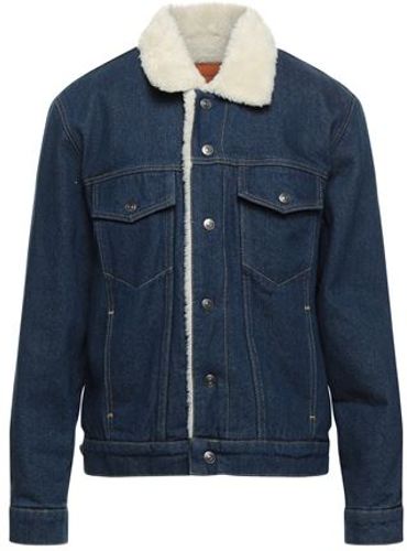 Uomo Capospalla jeans Blu S 100% Cotone