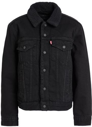 Uomo Capospalla jeans Nero XS 100% Cotone