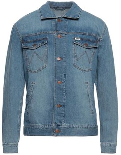 Uomo Capospalla jeans Blu S 70% Cotone 30% Canapa