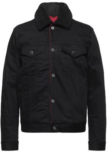 Uomo Capospalla jeans Nero XS 91% Cotone 7% Elastomultiestere 2% Elastan