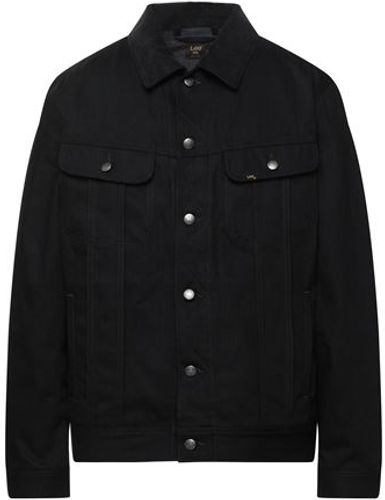 Uomo Capospalla jeans Nero XXL 100% Cotone