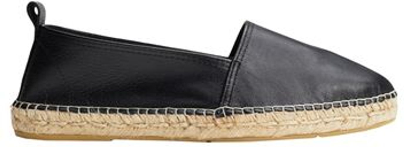 Uomo Espadrillas Nero 40 100% Pelle di vitello