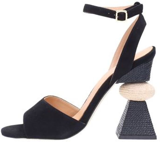 Donna Sandali Nero 36 Pelle scamosciata