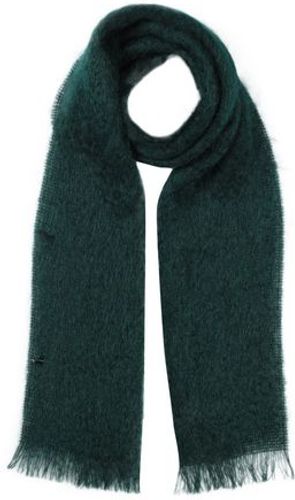 Uomo Sciarpa Verde scuro 64% Lana mohair 31% Lana 5% Nylon