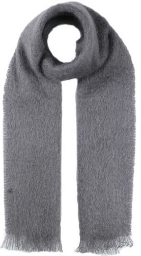 Uomo Sciarpa Grigio 64% Lana mohair 31% Lana 5% Nylon