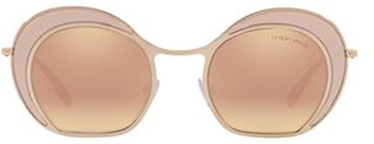 Donna Occhiali da sole Marrone 47 100% Metallo