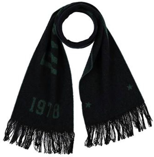 Uomo Sciarpa Verde scuro 80% Lana 20% Nylon
