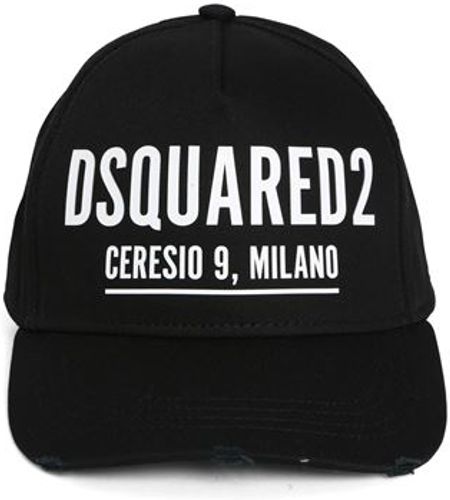 Uomo Cappello Nero one size Cotone