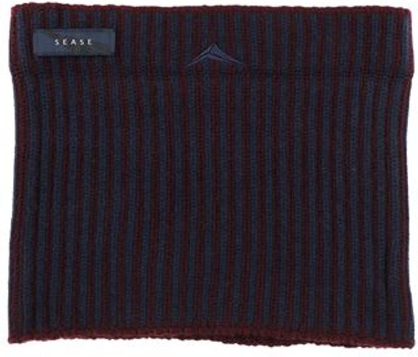 Uomo Sciarpa Bordeaux 100% Cachemire