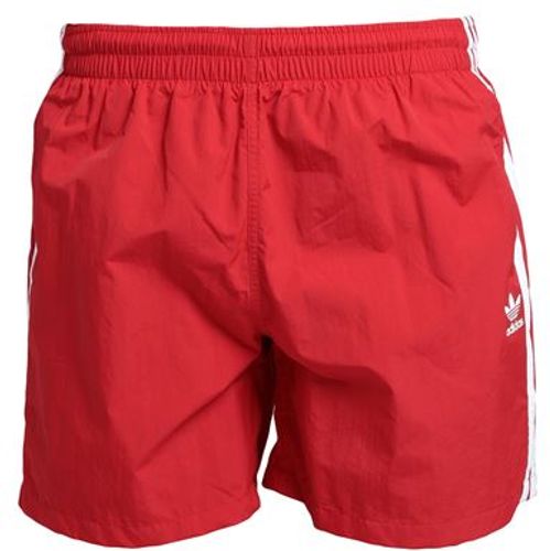 Uomo Boxer da mare Rosso XS 100% Poliammide