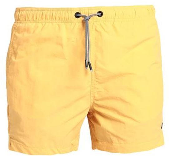 Uomo Boxer da mare Ocra L 100% Nylon