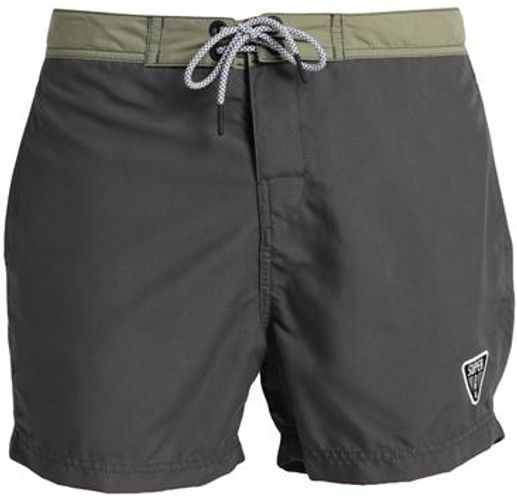 Uomo Boxer da mare Piombo XL 100% Poliestere