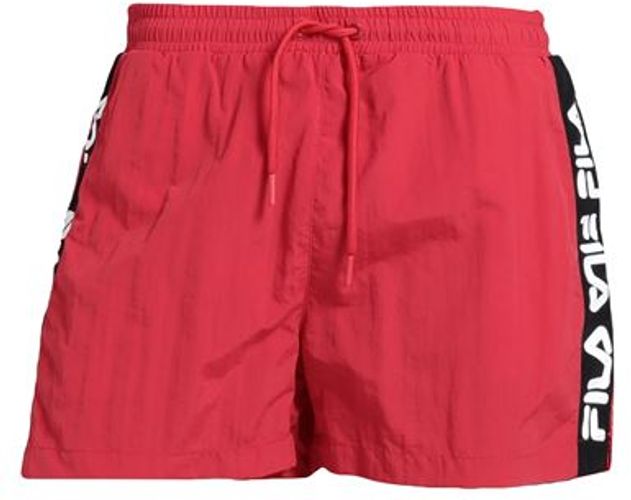 Uomo Boxer da mare Rosso XL 100% Poliammide