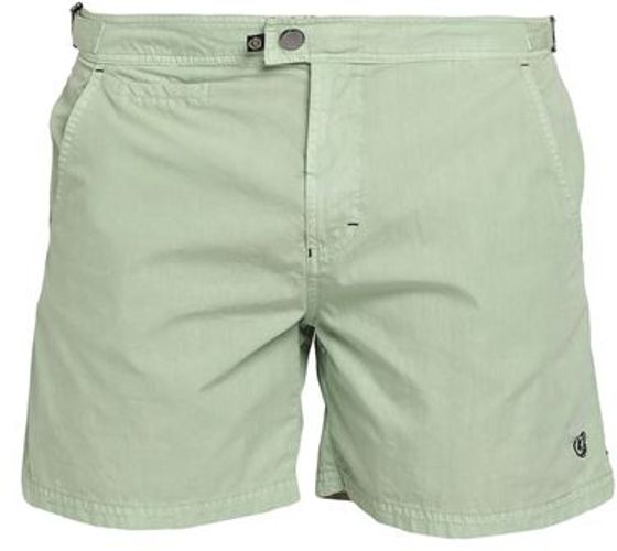 Uomo Boxer da mare Verde chiaro S 60% Cotone 40% Nylon