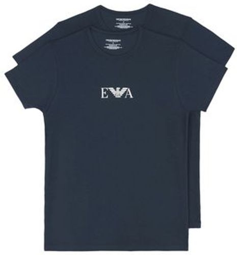 Uomo T-shirt intima Blu notte S 95% Cotone 5% Elastan
