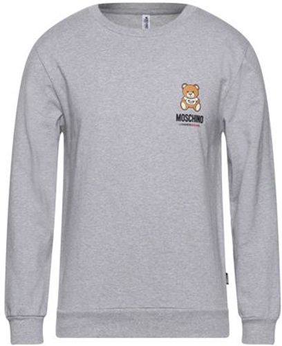 Uomo T-shirt intima Grigio chiaro L 95% Cotone 5% Elastan