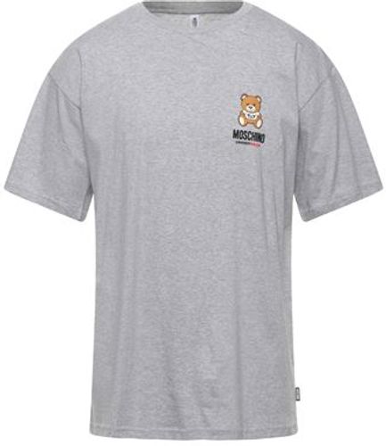 Uomo T-shirt intima Grigio chiaro XS 100% Cotone